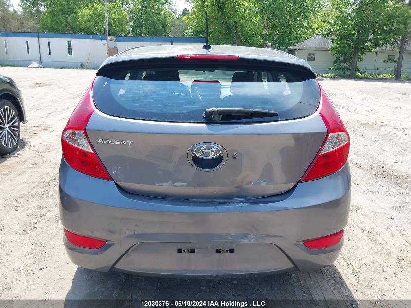 2014 Hyundai Accent Gls/Gs VIN: KMHCT5AE3EU178413 Lot: 12030376