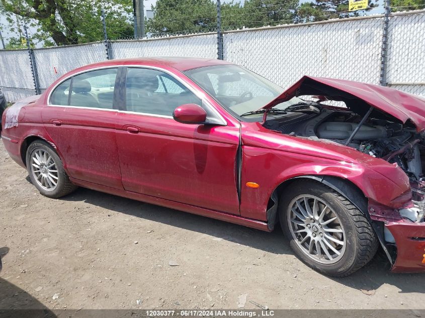 2006 Jaguar S-Type VIN: SAJXA01A86FN63985 Lot: 12030377