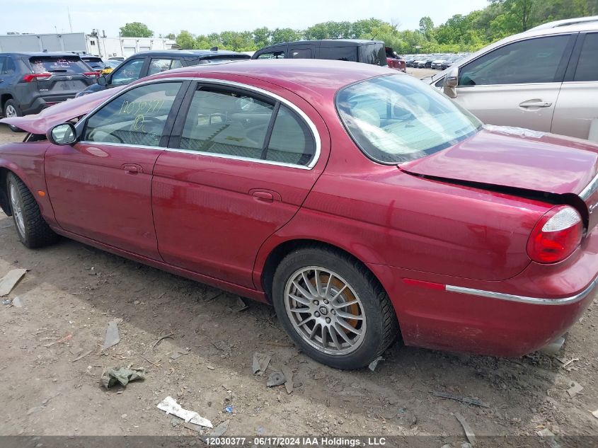 2006 Jaguar S-Type VIN: SAJXA01A86FN63985 Lot: 12030377