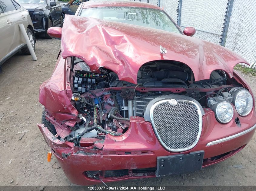 2006 Jaguar S-Type VIN: SAJXA01A86FN63985 Lot: 12030377