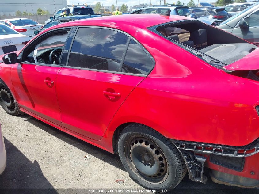 2016 Volkswagen Jetta Comfortline VIN: 3VWD07AJ1GM329540 Lot: 12030386