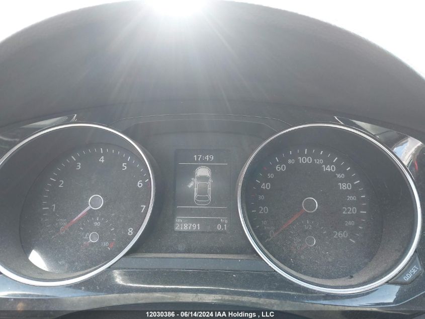 2016 Volkswagen Jetta Comfortline VIN: 3VWD07AJ1GM329540 Lot: 12030386