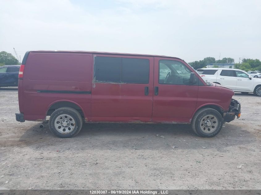 2009 Chevrolet Express Cargo VIN: 1GCFH154X91152850 Lot: 12030387