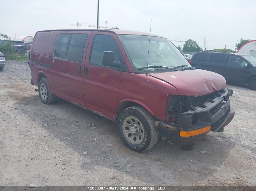 2009 Chevrolet Express Cargo VIN: 1GCFH154X91152850 Lot: 12030387