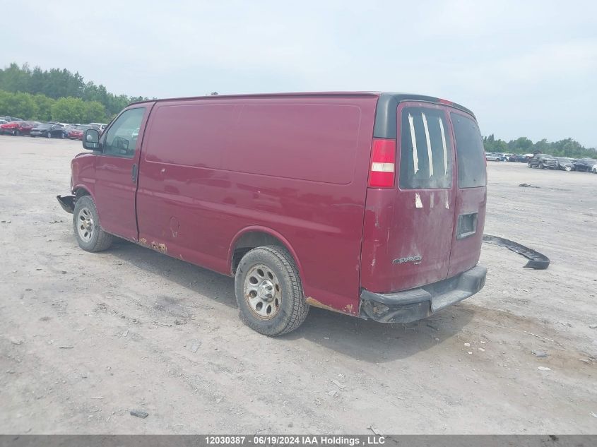 2009 Chevrolet Express Cargo VIN: 1GCFH154X91152850 Lot: 12030387