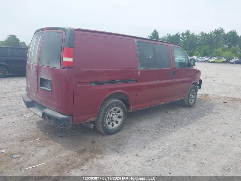 2009 Chevrolet Express Cargo VIN: 1GCFH154X91152850 Lot: 12030387