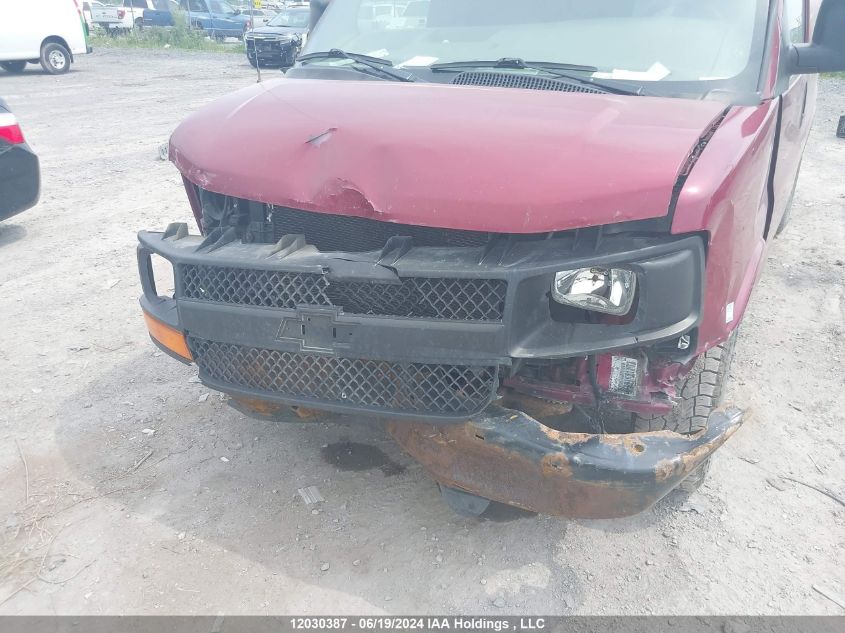 2009 Chevrolet Express Cargo VIN: 1GCFH154X91152850 Lot: 12030387