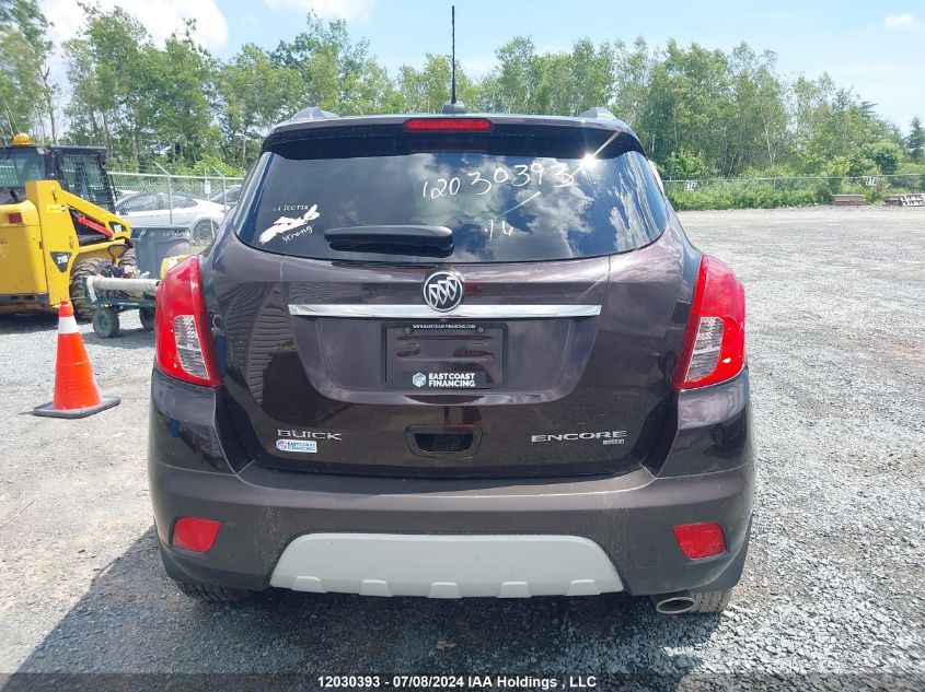 2016 Buick Encore VIN: KL4CJGSB5GB617551 Lot: 12030393