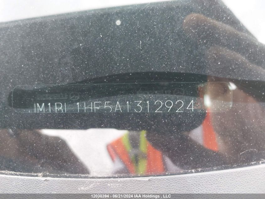 2010 Mazda Mazda3 VIN: JM1BL1HF5A1312924 Lot: 12030394