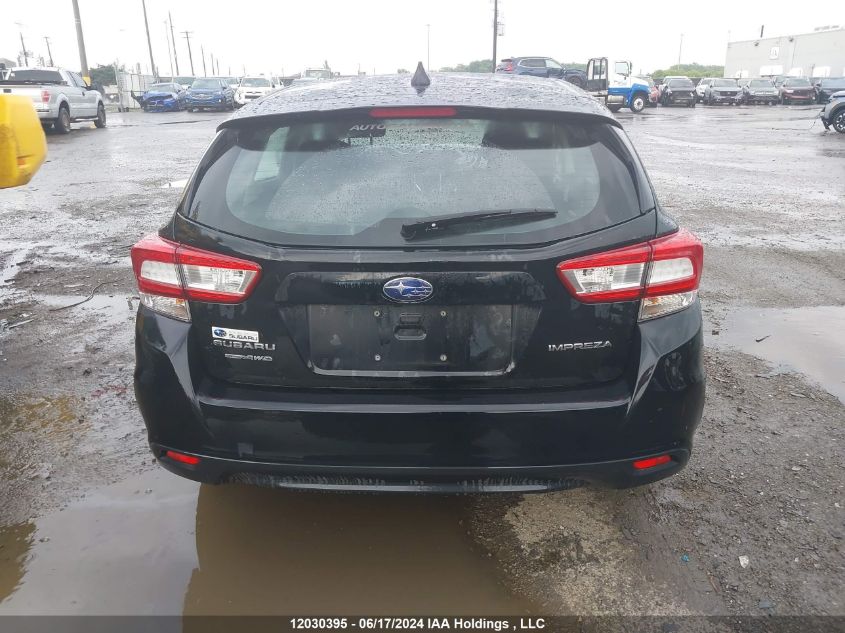 2019 Subaru Impreza VIN: 4S3GTAE69K3740771 Lot: 12030395