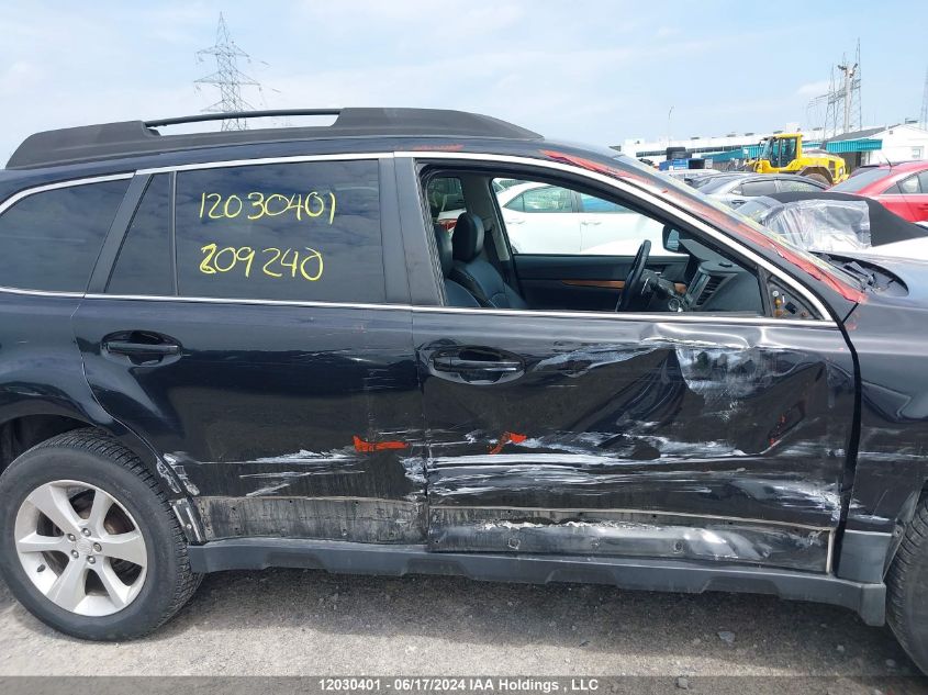 2013 Subaru Legacy Outback VIN: 4S4BRGLC4D3209240 Lot: 12030401