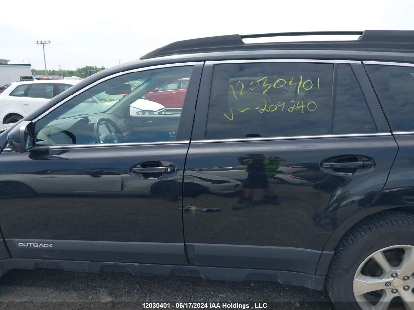 2013 Subaru Legacy Outback VIN: 4S4BRGLC4D3209240 Lot: 12030401