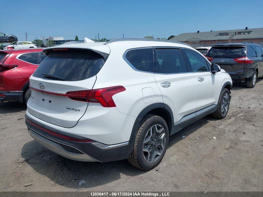 2023 Hyundai Santa Fe Luxury Plug-In Hybrid Awd VIN: KM8S7DA29PU098746 Lot: 12030417