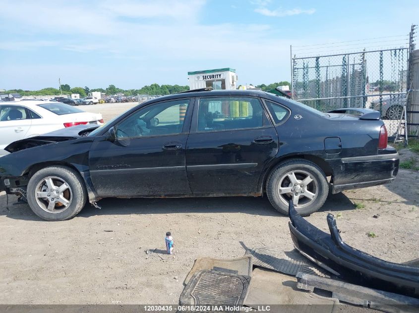 2003 Chevrolet Impala VIN: 2G1WH52K439451210 Lot: 12030435