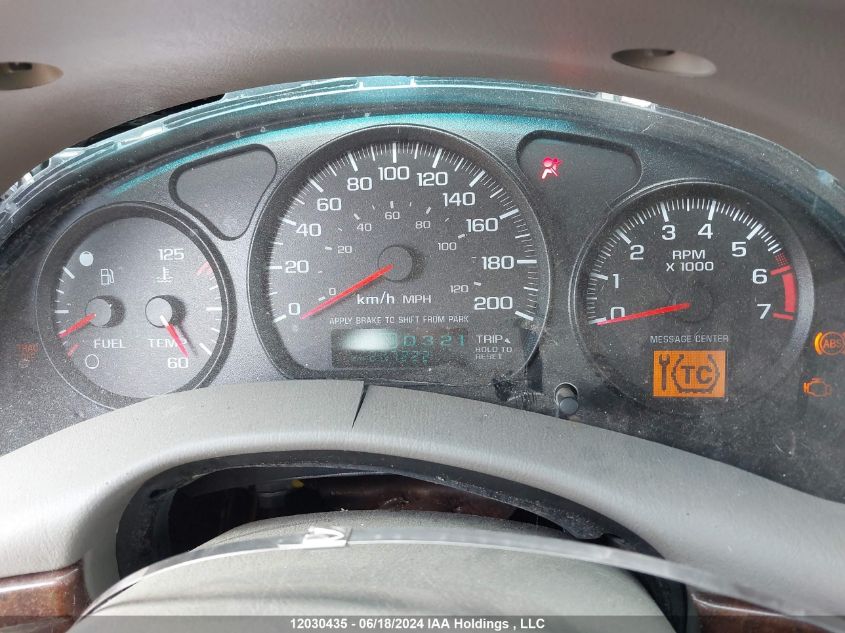 2003 Chevrolet Impala VIN: 2G1WH52K439451210 Lot: 12030435