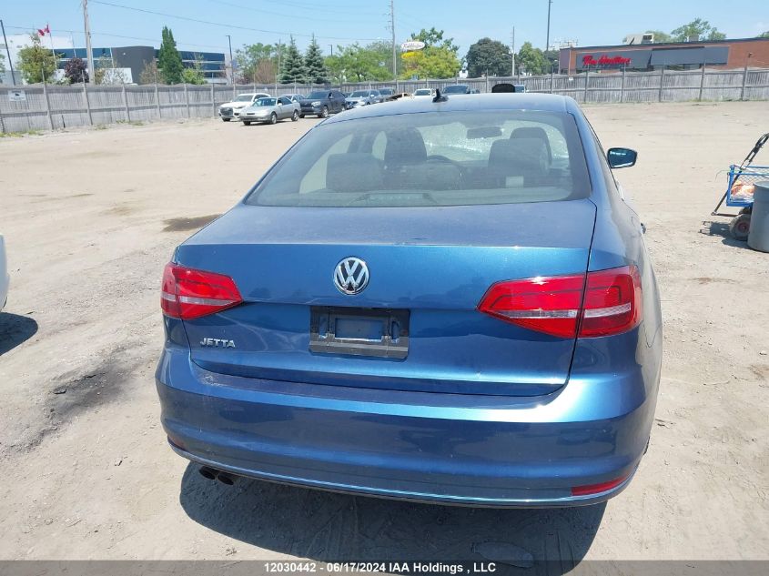 2015 Volkswagen Jetta Sedan VIN: 3VW2K7AJXFM331030 Lot: 12030442