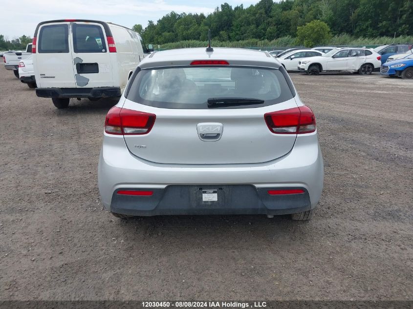 2022 Kia Rio 5-Door VIN: 3KPA25AD3NE496651 Lot: 12030450