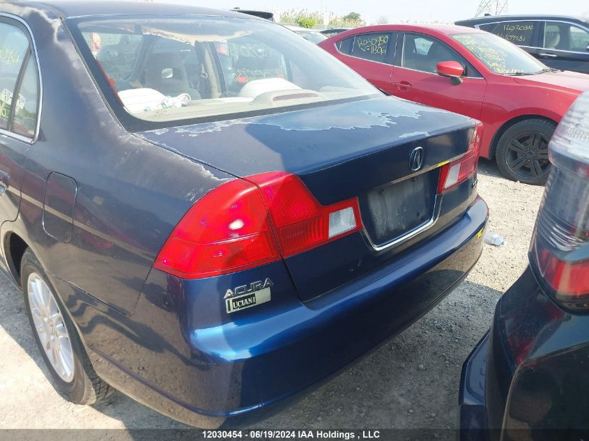 2001 Acura El VIN: 2HHES36631H006236 Lot: 12030454