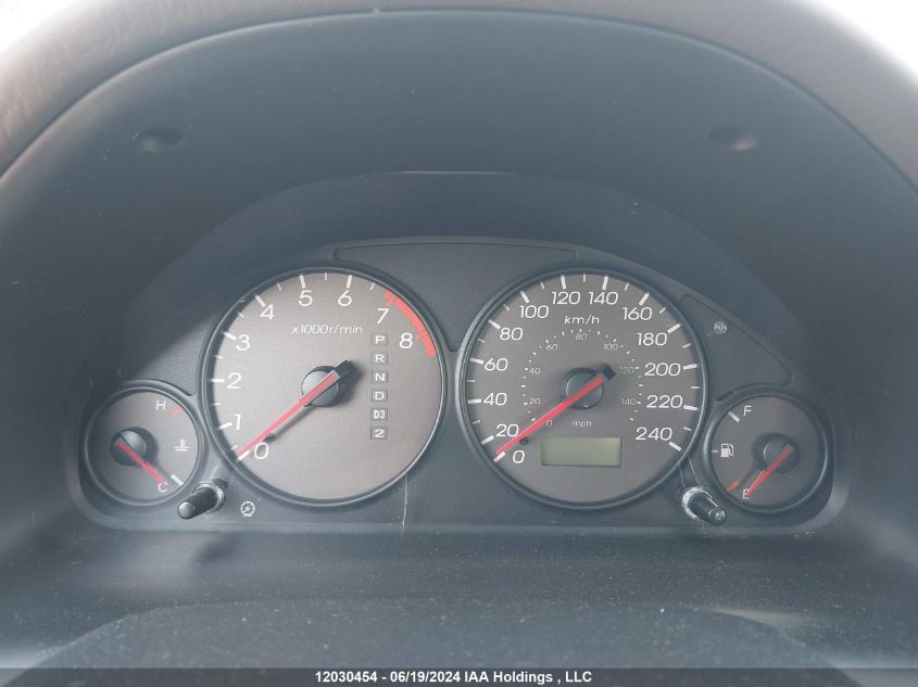 2001 Acura El VIN: 2HHES36631H006236 Lot: 12030454