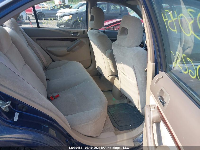 2001 Acura El VIN: 2HHES36631H006236 Lot: 12030454