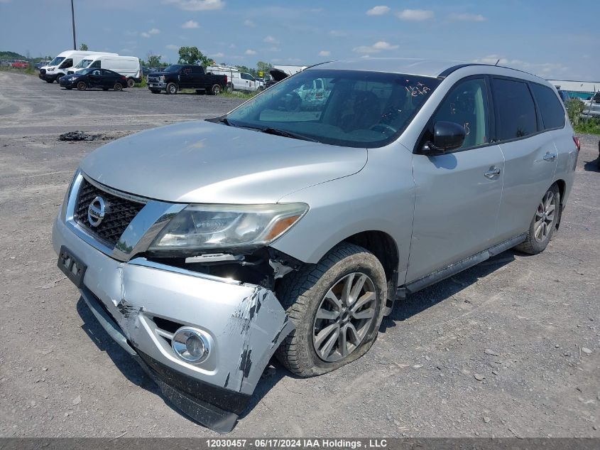 2015 Nissan Pathfinder VIN: 5N1AR2MM9FC696041 Lot: 12030457