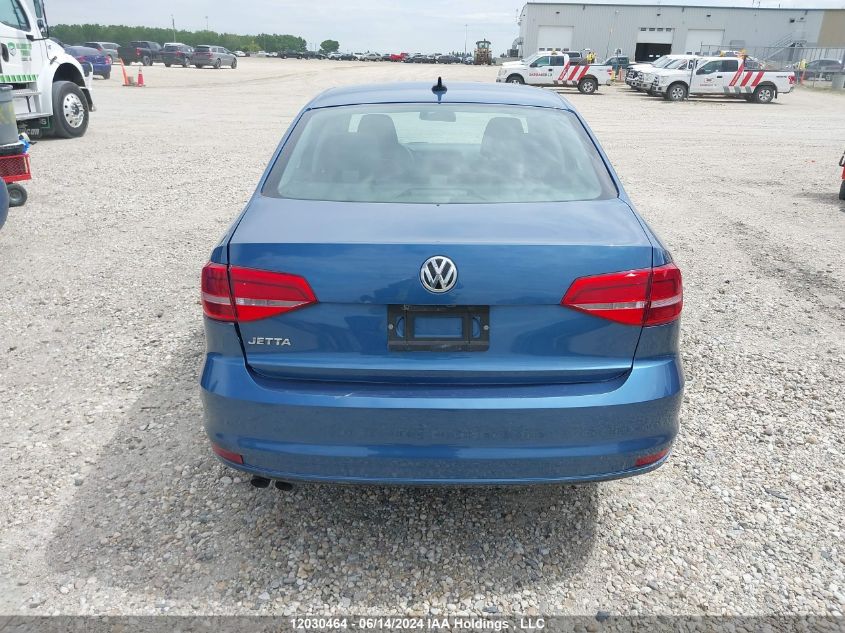 2015 Volkswagen Jetta Sedan VIN: 3VW2K7AJ1FM400557 Lot: 12030464