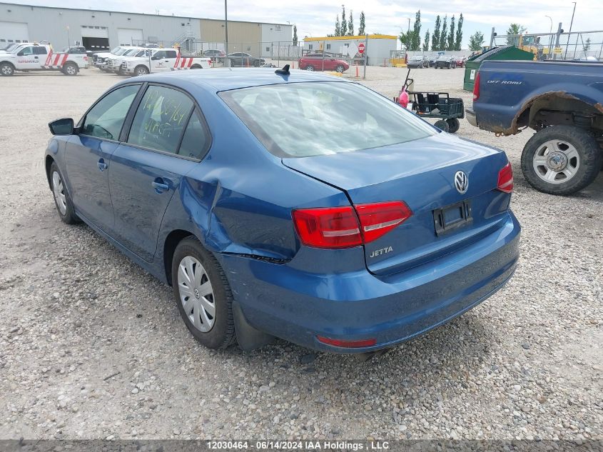 2015 Volkswagen Jetta Sedan VIN: 3VW2K7AJ1FM400557 Lot: 12030464