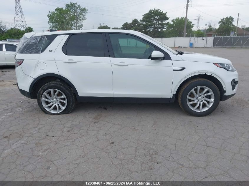 2017 Land Rover Discovery Sport VIN: SALCR2BG5HH645760 Lot: 12030467