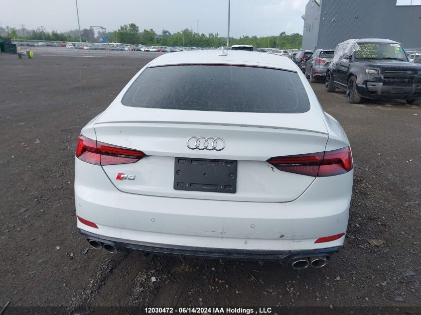 2019 Audi S5 Sportback VIN: WAUC4CF55KA042907 Lot: 12030472