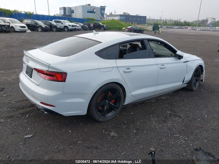 2019 Audi S5 Sportback VIN: WAUC4CF55KA042907 Lot: 12030472