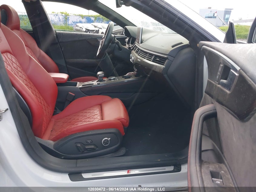 2019 Audi S5 Sportback VIN: WAUC4CF55KA042907 Lot: 12030472