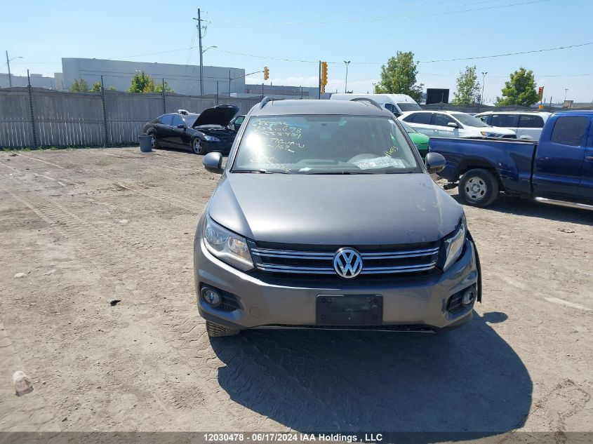 2015 Volkswagen Tiguan S/Se/Sel/R-Line VIN: WVGJV7AX6FW555904 Lot: 12030478