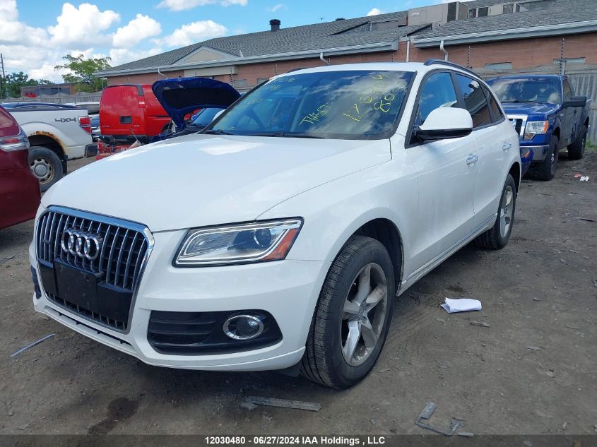 2017 Audi Q5 VIN: WA1C2AFP7HA018657 Lot: 12030480