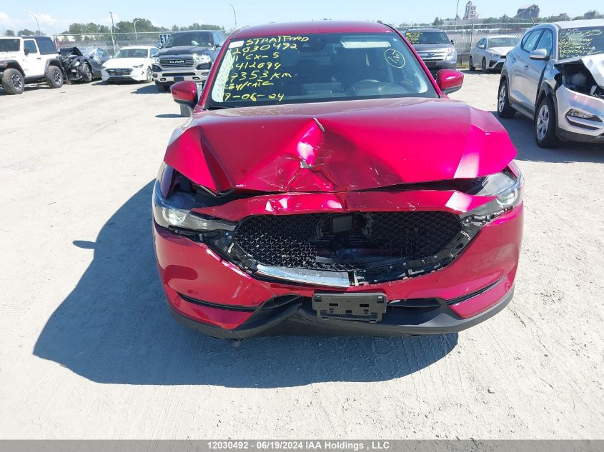 2021 Mazda Cx-5 Touring VIN: JM3KFBCM2M0412094 Lot: 12030492