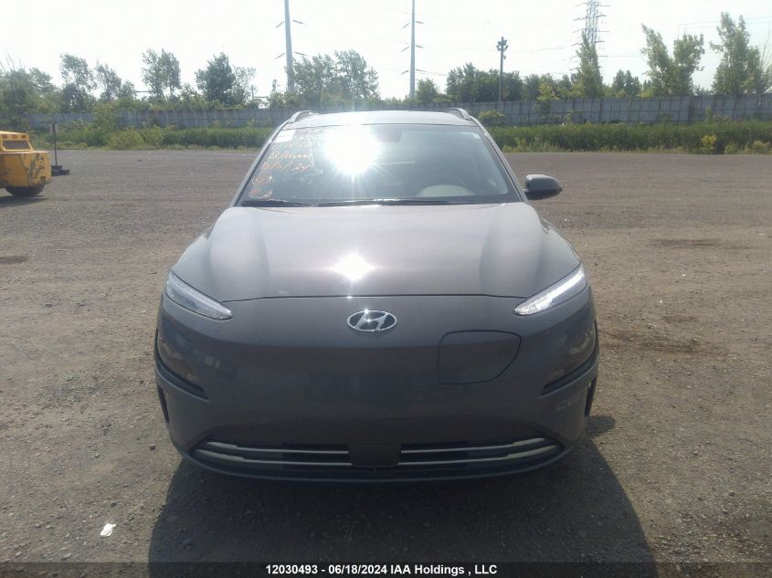 2022 Hyundai Kona Sel VIN: KM8K23AG0NU147852 Lot: 12030493