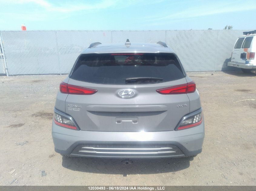 2022 Hyundai Kona Sel VIN: KM8K23AG0NU147852 Lot: 12030493