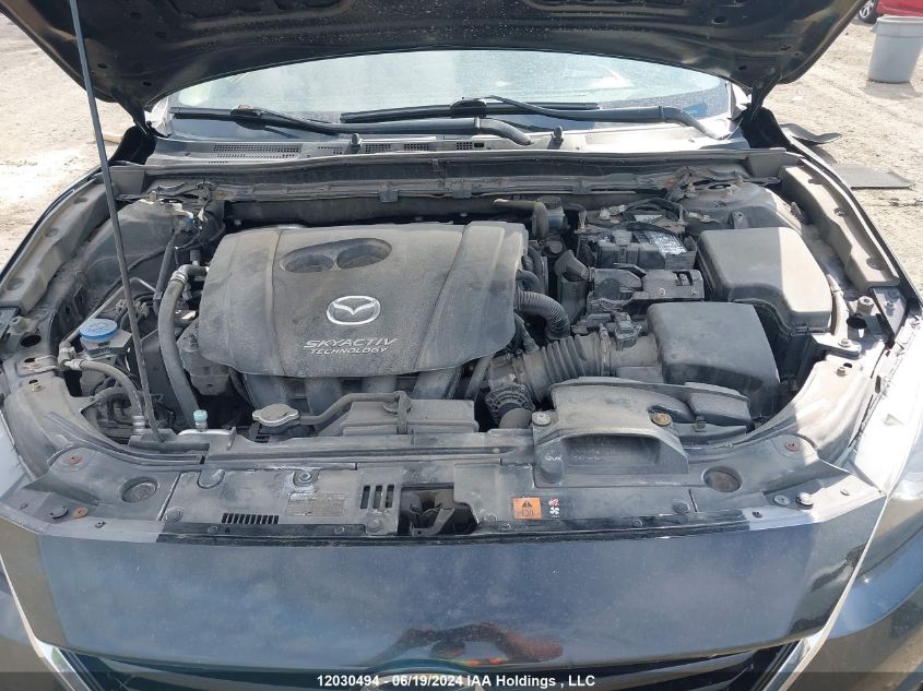 2014 Mazda 3 Grand Touring VIN: JM1BM1M39E1180815 Lot: 12030494