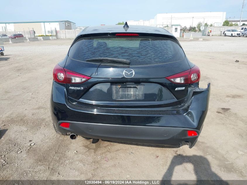 2014 Mazda 3 Grand Touring VIN: JM1BM1M39E1180815 Lot: 12030494