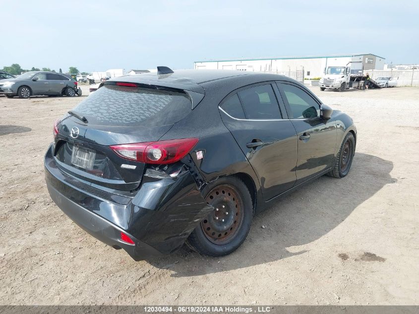 2014 Mazda 3 Grand Touring VIN: JM1BM1M39E1180815 Lot: 12030494