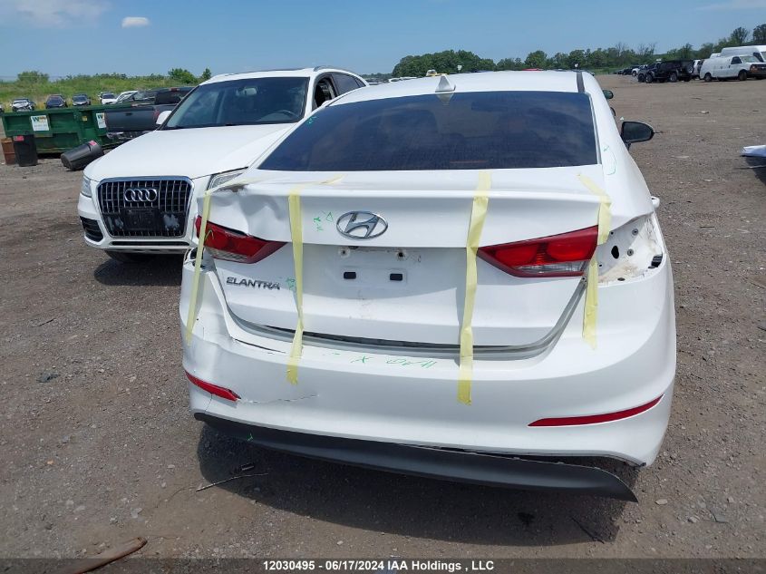 2017 Hyundai Elantra VIN: KMHD84LF4HU306412 Lot: 12030495