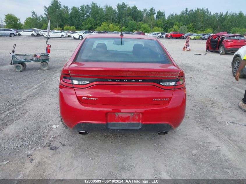 2015 Dodge Dart Sxt VIN: 1C3CDFBB0FD116145 Lot: 12030509