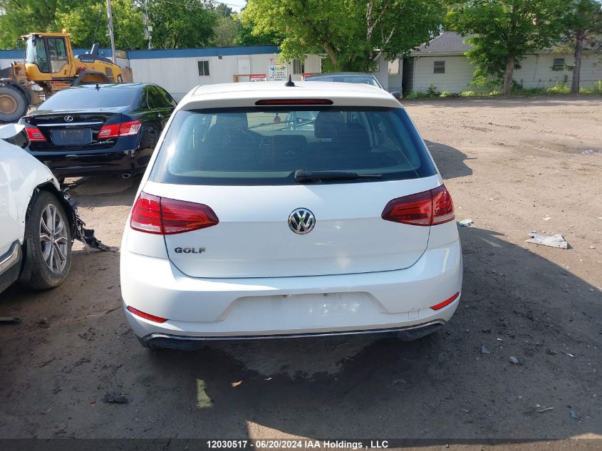 2020 Volkswagen Golf VIN: 3VWG57AU9LM017016 Lot: 12030517