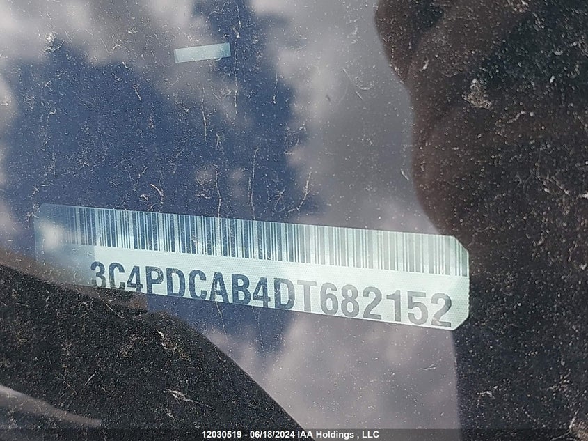 2013 Dodge Journey Cvp/Se Plus VIN: 3C4PDCAB4DT682152 Lot: 12030519