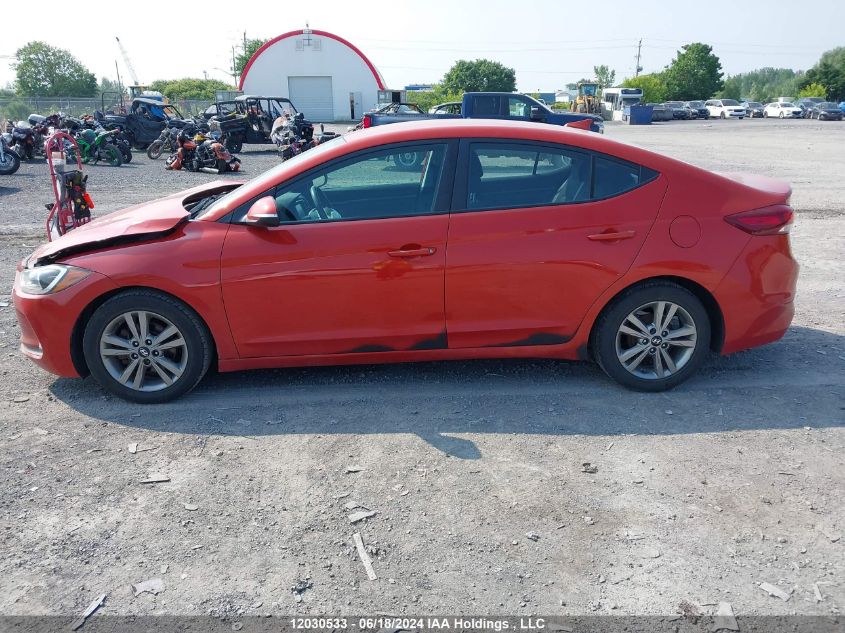 2017 Hyundai Elantra Se/Value/Limited VIN: KMHD84LF6HU222253 Lot: 12030533