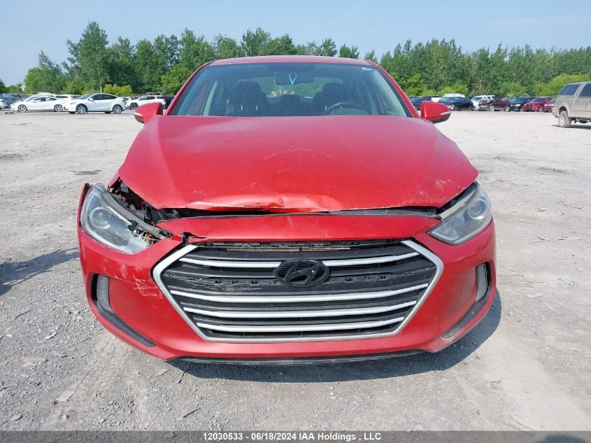 2017 Hyundai Elantra Se/Value/Limited VIN: KMHD84LF6HU222253 Lot: 12030533