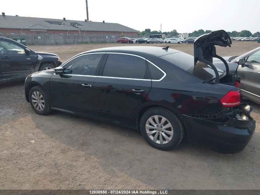 2015 Volkswagen Passat VIN: 1VWAS7A35FC112846 Lot: 12030550