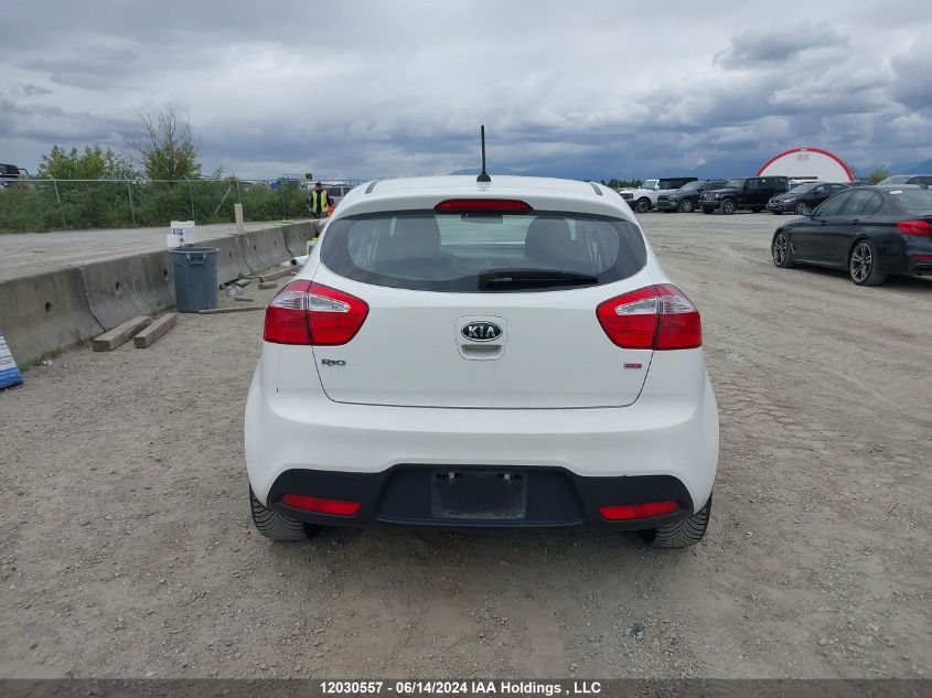 2012 Kia Rio Lx VIN: KNADM5A34C6743559 Lot: 12030557