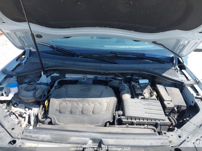 2018 Volkswagen Tiguan Sel Premium VIN: 3VV4B7AX1JM194456 Lot: 12030558