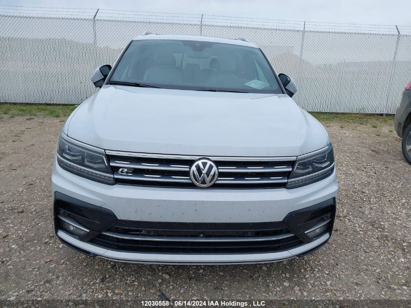 2018 Volkswagen Tiguan Sel Premium VIN: 3VV4B7AX1JM194456 Lot: 12030558