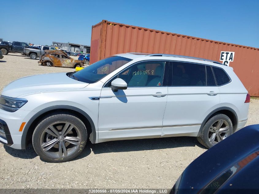 2018 Volkswagen Tiguan Sel Premium VIN: 3VV4B7AX1JM194456 Lot: 12030558